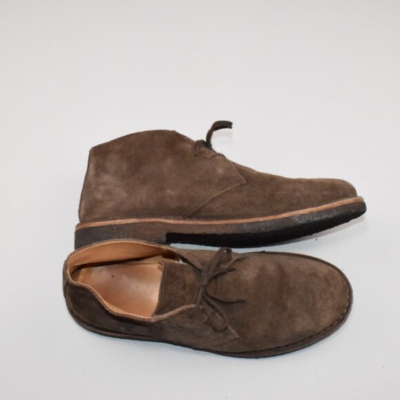 Astorflex Boots Mens Size 43 Brown Suede Calf Leather Greenflex Desert Chukka - Picture 4 of 15